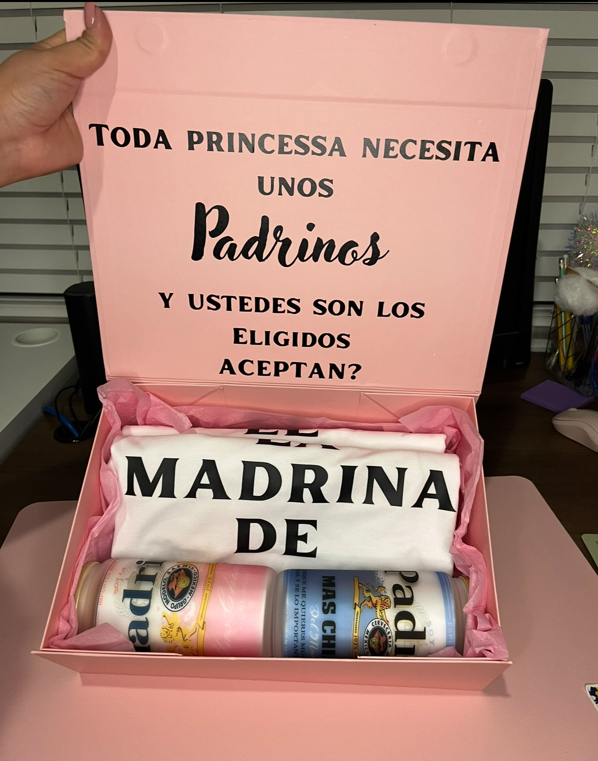 Godparents Proposal Box